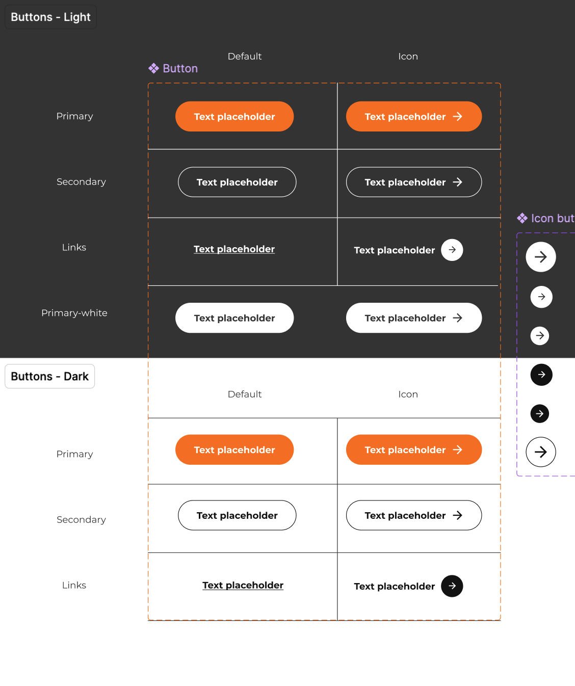 Abstract system pattern with design cards.
