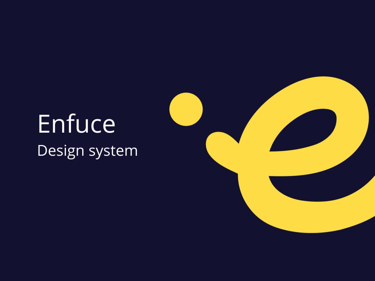 Enfuce | Design System & Card Programme Builder